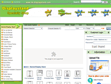 Tablet Screenshot of hk-displaystand.com